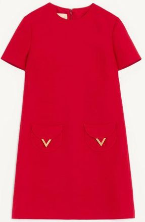 Valentino Abito Corto In Crepe Couture Donna PARIS 36