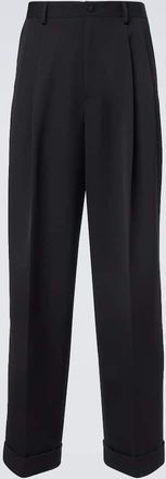 Dolce & Gabbana Wool and silk-blend gabardine suit pants