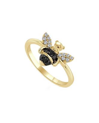 Sabrina Designs 14K 0.44 Ct. Tw. Diamond Bumble Bee Ring