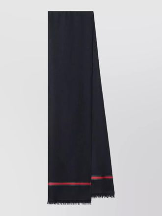 Gucci silk blend scarf