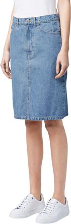 Mackintosh Washed Blue Split Denim Skirt Size 26/66