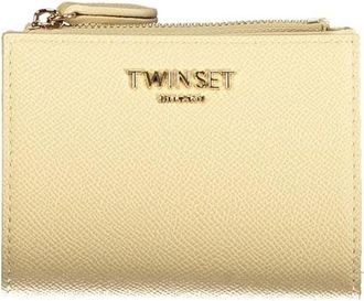 Twinset Zip Around Portemonnee - Dames - Portefeuilles - Roze - ONE Size - Leer - Accessoires