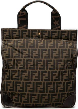 Fendi Pre-owned Fendi Zucca Canvas Shopping Tote Ladies KU0HGRTXP6CNH8PZ
