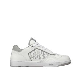 Dior Oblique Leder -Turnschuhe