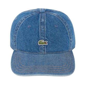 Lacoste Cappellino in Twill di Cotone - - Accessories - unisex - Blu - ONE SIZE