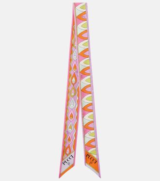 Pucci Foulard in twill di seta con stampa
