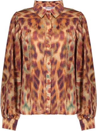 Geisha Dames, Blouses & Shirts, Veelkleurig, Maat: L