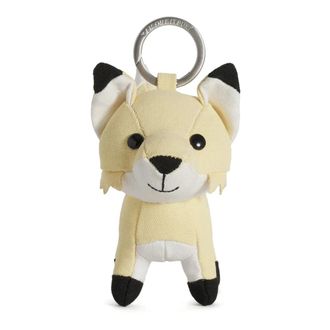 Maison Kitsun&eacute; Fox Bag Charm - male - Maison Kitsun&eacute; - Keychains - Beige - ONE SIZE - Accessories