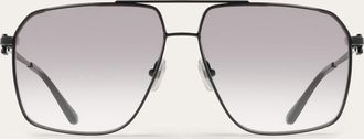 Ferragamo Men Navigator frame sunglasses Black