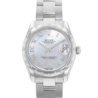 Rolex Pre-owned Rolex Datejust 31 Automatic Chronometer Diamond Ladies Watch 178344 MRO