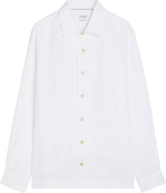 Brunello Cucinelli Linen Shirt - White - XL