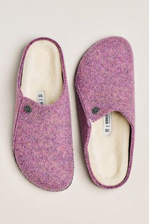 Birkenstock Zermatt Wool Felt Shearling Clogs