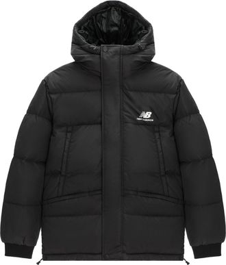 New Balance Warm Winter Down Jacket Asia Sizing Black AMJ23344-BK