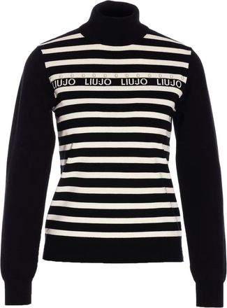 Liu Jo Maglione a righe - Nero