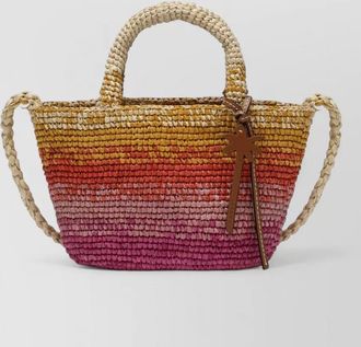 Maneb&igrave; logo canvas tote beach bag
