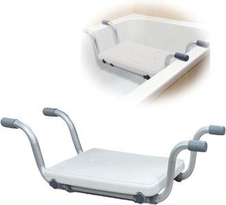 OEM Asiento De Ba&ntilde;o, Asiento De Ba&ntilde;o Colgante Ajustable (72-82 Cm), Taburete De Ducha, Tabla De Ba&ntilde;o Para Ba&ntilde;era, Patas Antideslizantes, Banco De Ba&ntilde;o Par