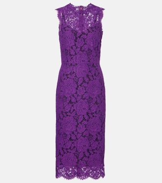 Dolce & Gabbana Lace midi dress