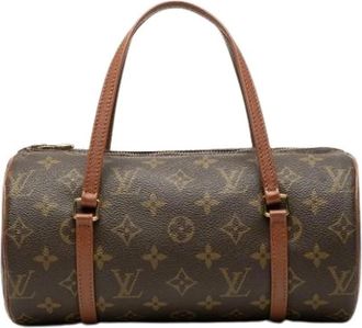 Louis Vuitton Pre-owned Papillon 26 - Dames - Vintage Handtas - Bruin - ONE Size - Vintage