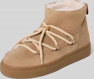 INUIKII Snow Boots aus Leder Modell CLASSIC LOW in Beige, Größe 36