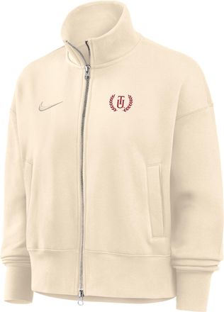 Nike Womens College (Tennessee State University) Nike Womens Phoenix Fleece Track Jacket in Brown | ZW052NTUSU26-NAT