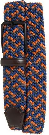 Original Penguin Stretch Woven Belt in Orange at Nordstrom Rack, Size X-Large