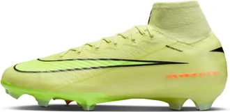 Nike Mens Mercurial Superfly 10 Elite Firm-Ground High-Top Soccer Cleats in Green | FQ1454-302