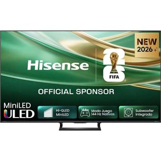 Hisense 55e8s - Mini Led Smart Tv De 55 De La Serie E8 Con Modo De Juego Y Subwoofer Integrado