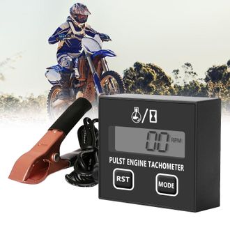 OEM Tac&oacute;metro Digital Inductivo De 2 Tiempos Con Contador De Horas, Tac&oacute;metro Para Motocicleta, Soplador De Nieve, Motocross, Cortac&eacute;sped, Generador De Mo