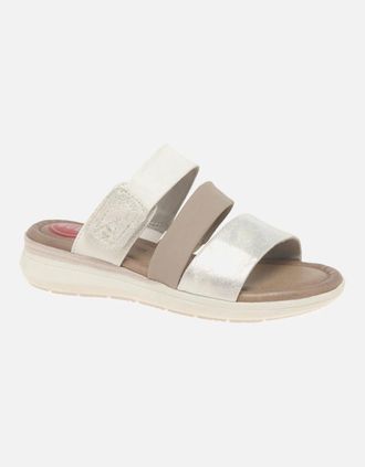 Soft Line Womens Maggie Womens Sandals - Silver - Size: 5