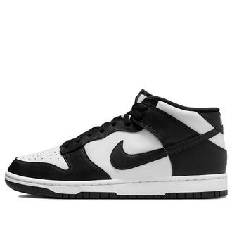 Nike Dunk Mid Panda Black White FQ8784-100
