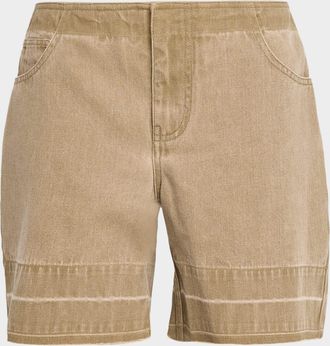 CHRISTOPHER ESBER Deconstructed Denim Shorts