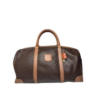 Celine Pre-owned Weekend Bags, female, Brown, Size: ONE SIZE Pre-owned Leather Weekend Bag