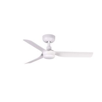Faro Barcelona Ventilador sin luz abs blanco mate 90x90x23.5 cm