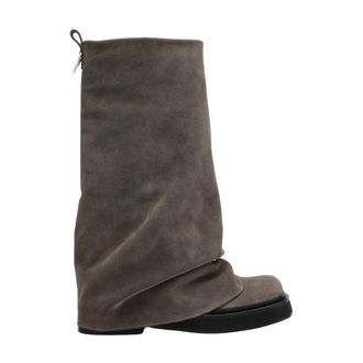 The Attico High Boots, female, Beige, Size: 10 US Robin Combat Boot