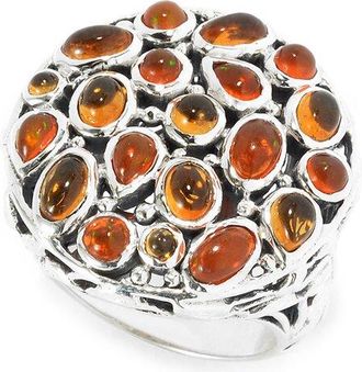 Samuel B. Silver 2.16 Ct. Tw. Citrine Ring