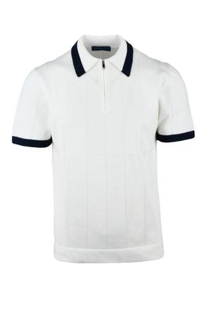 Daniele Fiesoli Zip Polo - White