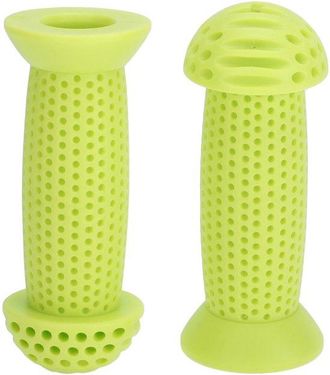 OEM Protectores De Pu&ntilde;os Para Manillar De Bicicleta, Protectores De Pu&ntilde;os Para Ni&ntilde;os, Ciclismo C&oacute;modo, Goma Antideslizante, 100 Mm De Largo, Verde