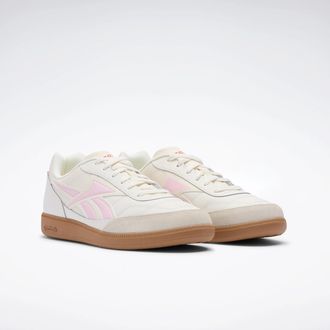 Reebok Classic Sneaker REEBOK CLASSIC REEBOK FINALE, Damen, Gr. 36,5, chalk, pink, gum, Leder, Synthetik, Schuhe Sneaker