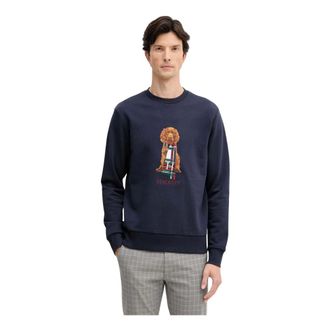 Hackett Felpa con stampa grafica - - Sweatshirts & Hoodies - Uomo - Blu - L