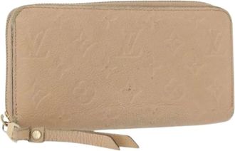 Louis Vuitton Pre-owned Wallets, female, Beige, Size: ONE SIZE Pre-owned Canvas Wallet