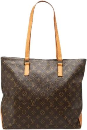 Louis Vuitton Pre-owned Tote Bags, female, Brown, Size: ONE SIZE Pre-owned Cabas Mezzo
