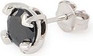 Off-white Arrow Black Lab Grown Diamond Single Stud Earring in Silver at Nordstrom