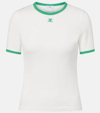 Courr&egrave;ges Courr&egrave;ges Cotton jersey T-shirt