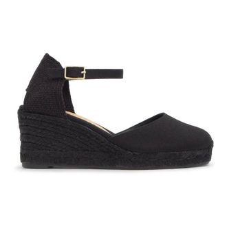 Castaner Wedges, female, Black, Size: 10 US Carol Wedge Espadrille