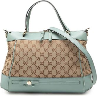 Gucci Pre-owned Gucci GG Canvas Mayfair Satchel Ladies WAK73QZAPCTQOD3N