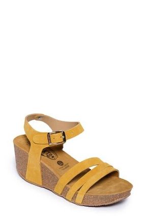 Plakton Willow Sandal in Afelpado Ocre at Nordstrom Rack, Size 10Us / 41Eu