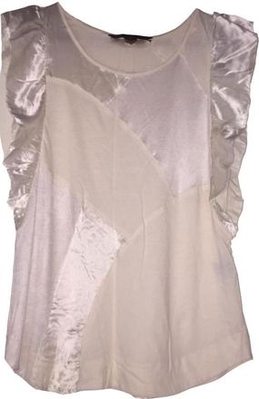 Marc Jacobs frill-trimmed top Size M