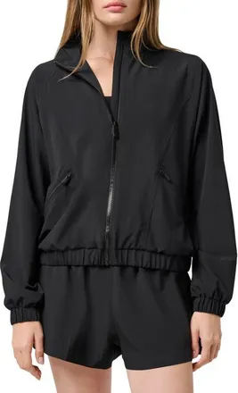 Travis Mathew BreezeBlend Tracel Jacket in Black at Nordstrom, Size Xx-Large