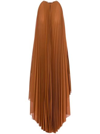 Philosophy di Lorenzo Serafini Classic Neutrals Dress With Tailored Fit And Minimalist Design