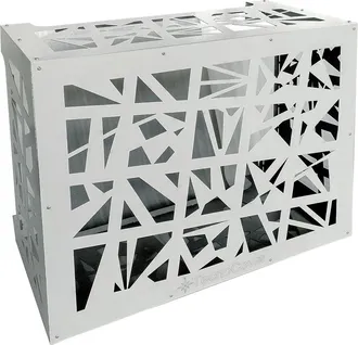 MBM Copertura Unit&atilde; Esterna Climatizzatore Grigio 86x44x68 Cm. Condizionatore
